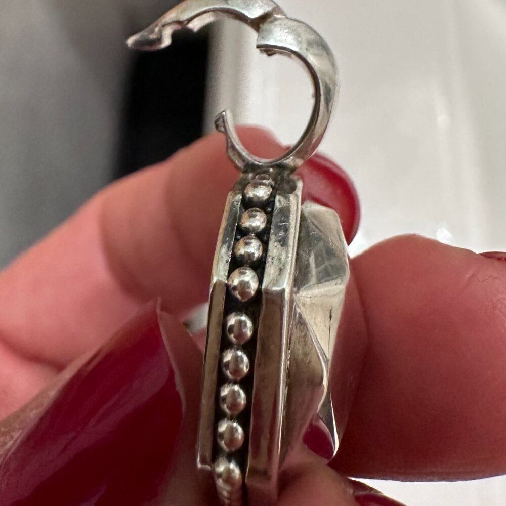 LAGOS Rocks Sterling Silver Enhancer Pendant - Picture 2 of 8